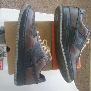Size 12 - Nike Air Force 1 Inside Out Low Baroque Brown Black
